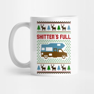 Shitters Full Ugly Sweater Mug